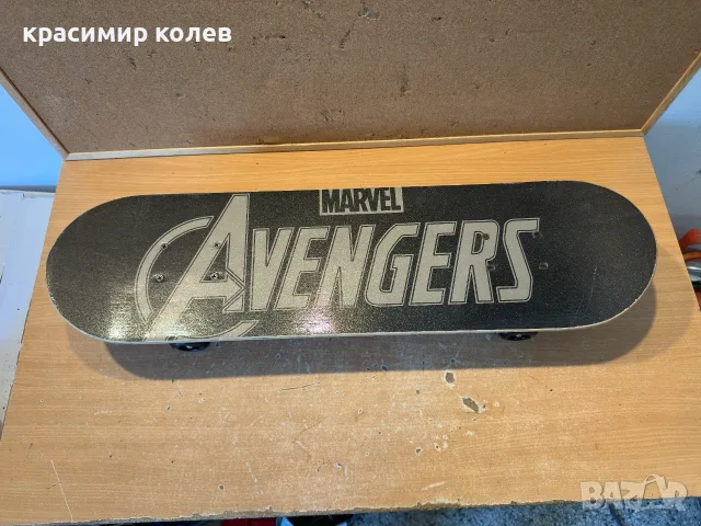 нов френски детски скейборд "AVENGERS", снимка 2 - Скейтборд, ховърборд, уейвборд - 55396823
