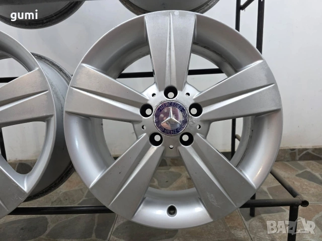 4бр 17ски джанти за MERCEDES 5х112мм A170891 , снимка 2 - Гуми и джанти - 55023195