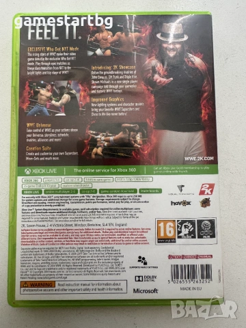 WWE 2K15 за Xbox 360 , снимка 2 - Игри за Xbox - 55051359