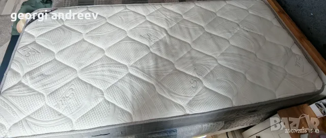 Продавам Двулицев Premium матрак Paradise Silk 90x200!, снимка 7 - Матраци - 55500009