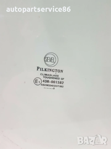 Стъкло за предна дясна врата за Citroën Relay / Peugeot Boxer / Fiat Ducato (2006–2012) 43R-001582, снимка 2 - Части - 54508752