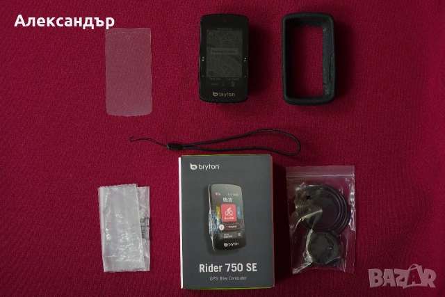 GPS велосипеден компютър Bryton 750 SE пълен комплект., снимка 12 - Аксесоари за велосипеди - 55182639