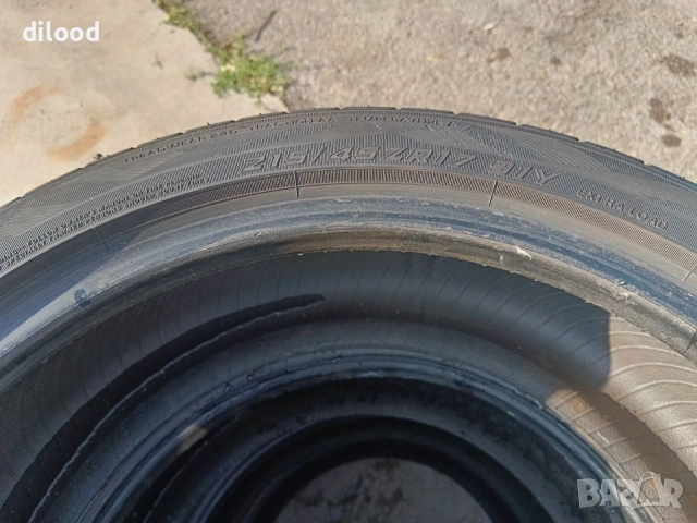 летни гуми YOKOHAMA 215/45R17, снимка 3 - Гуми и джанти - 55019382