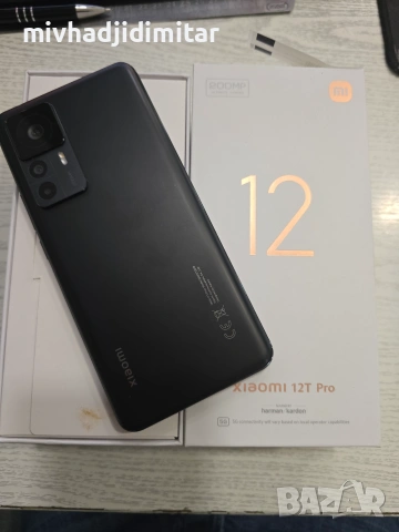 ***ПЕРФЕКТЕН*** Xiaomi 12T Pro , снимка 2 - Xiaomi - 55142528