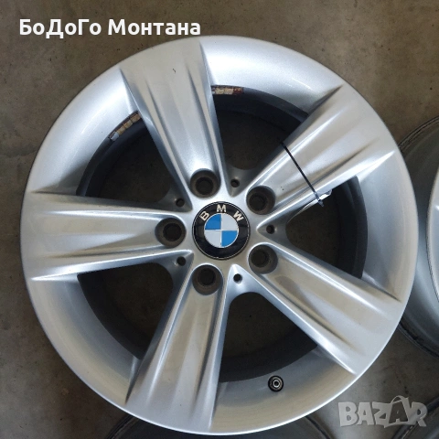 Оригинални Джанти BMW 16" Style 391 - 5x120, 7.5J, ET37 с Датчици за Налягане (RDC), снимка 4 - Гуми и джанти - 54774843