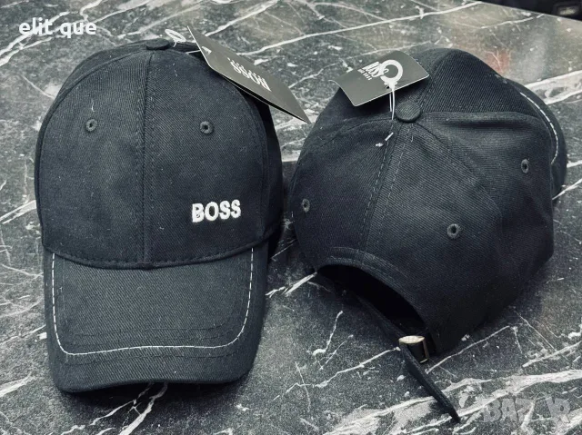 шапка с козирка Hermes polo Hugo boss Gucci , снимка 6 - Шапки - 55415141