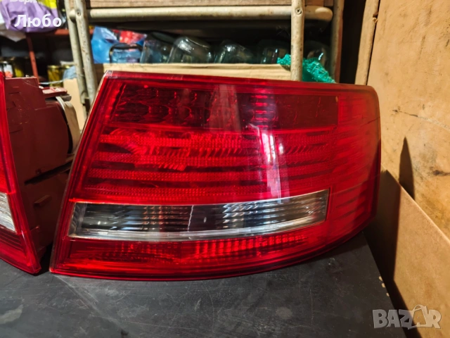 Ляв и десен стоп ЛЕД за Ауди А6 ц6 4ф седан Audi A6 c6 4f LED, снимка 3 - Части - 55150327