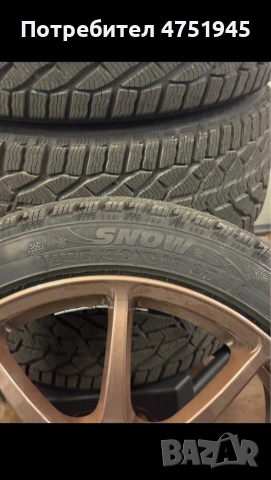 245 40 18 Subaru 5x114.3 , снимка 3 - Гуми и джанти - 54083912
