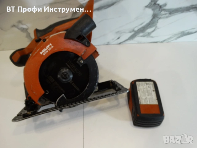 Hilti SCW 22 A - Акумулаторен циркуляр, снимка 9 - Триони и циркуляри - 54378465