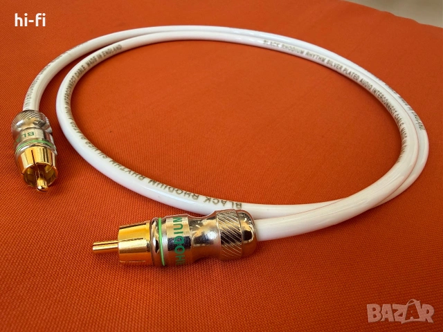 Black Rhodium Rhythm Digital Coaxial Interconnect Cable , снимка 5 - Ресийвъри, усилватели, смесителни пултове - 55094546