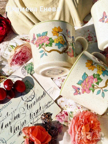 Шест чаши за чай Royal Albert , снимка 4 - Чаши - 54929122