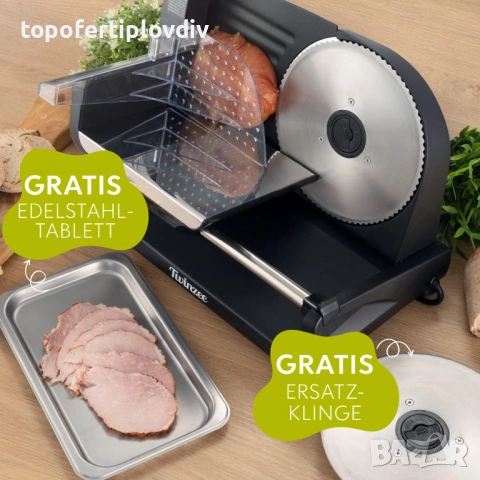 Колбасорезачка Twinzee,Гаранция, снимка 3 - Кухненски роботи - 54077017