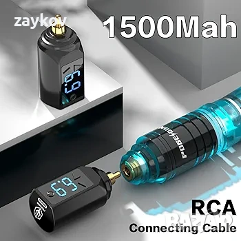 Комплект за татуировки POSEIDON, комплект за писалки за татуировки с 2 x 1500mAh, снимка 3 - Друга електроника - 54696095