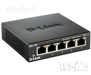 D-Link DGS 105 – комутатор – 5 порта