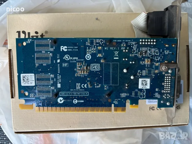 Видео карта DELL NVIDIA GeForce GT 705 1GB DVI VGA HDMI, снимка 3 - Видеокарти - 55630632