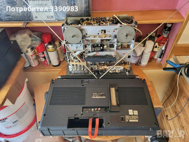 Sharp GF-8585H, снимка 5 - Радиокасетофони, транзистори - 55070144
