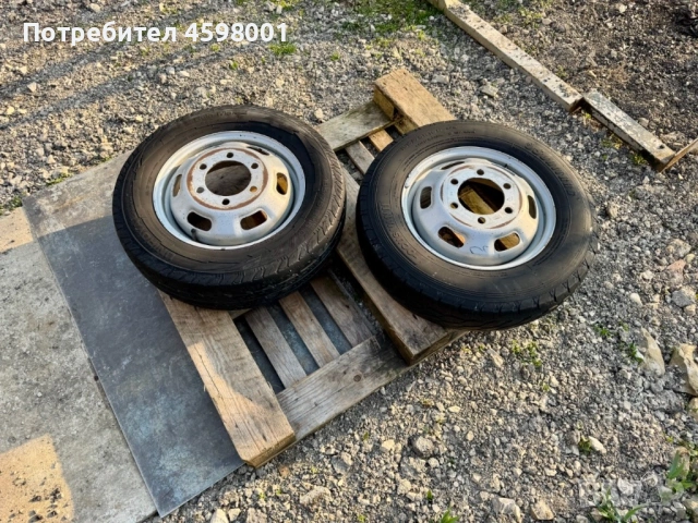 2бр.Джанти+Гуми 16цола 6x170 за ДВОЙНА ГУМА Iveco Daily(2000-2025), снимка 3 - Гуми и джанти - 54343176