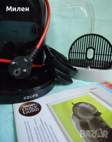 Кафемашина с гаранция 1 година Automat NESCAFÉ® Dolce Gusto Krups Mini Me.Gray, снимка 2 - Кафемашини - 55086116
