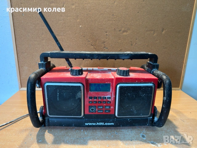 строително радио "HILTI"/USB ,SD,AUX/, снимка 3 - Радиокасетофони, транзистори - 55018223