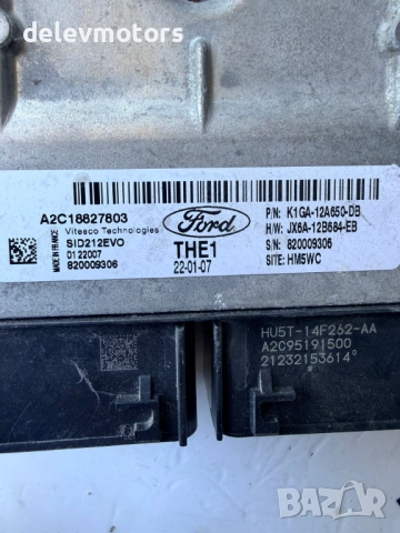 A2C18827803, sid212Evo, 820009308, JX5A-12b684-eb компютър за двигател ECU от Ford Mondeo Vignale, снимка 7 - Части - 54931293