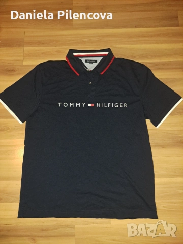 Мъжка поло тениска Tommy Hilfinger XXL, снимка 5 - Тениски - 54604238