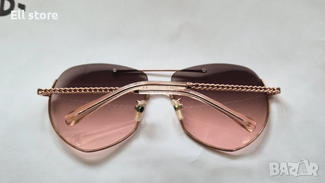 ОРИГИНАЛНИ слънчеви очила Chanel Chain Aviator 4667 (Размер 57), снимка 7 - Слънчеви и диоптрични очила - 54997217