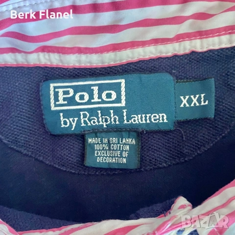Polo Ralph Lauren тениска с яка, изключително vintage, снимка 3 - Тениски - 54643933