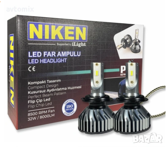 LED крушки H7 NIken ПРО