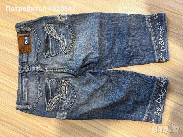 Къси дънкови панталони Dolche&Gabbana, снимка 3 - Къси панталони и бермуди - 54895171