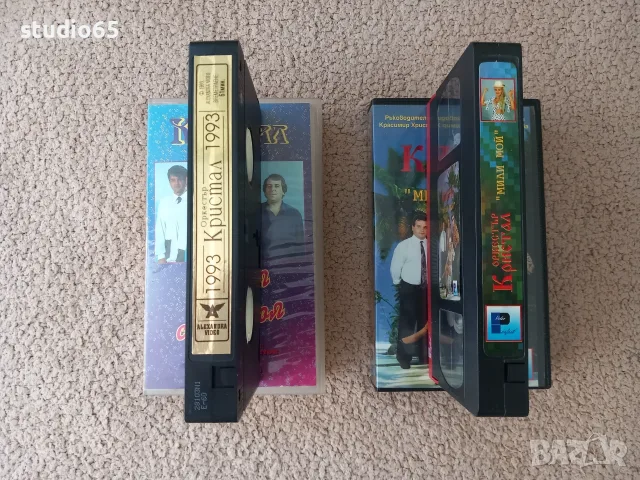 Музикални видеокасети - орк. Кристал оригинални, снимка 5 - DVD дискове - 53958948