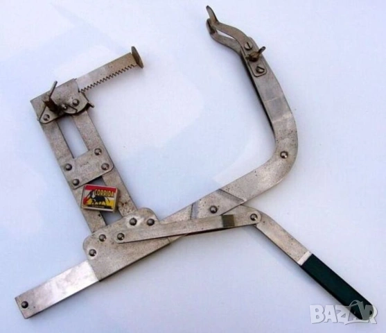 Оригинал GEDORE Немски К-т СКОБИ 3-в-1 Компресор за Пружини на Клапани Двигатели Бензин Дизел БАРТЕР, снимка 4 - Други инструменти - 54176058