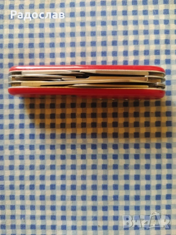 старо джобно ножче Victorinox Economy, снимка 11 - Ножове - 54874361
