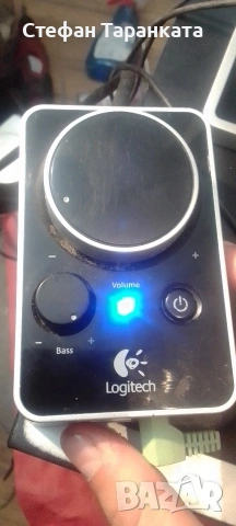 Logitech -субуфер със две тонколони комплект и дистанционно , снимка 2 - Аудиосистеми - 54144339