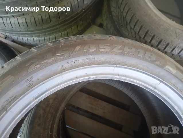 Гуми за лек автомобил 245/45/18 , снимка 7 - Гуми и джанти - 55509214