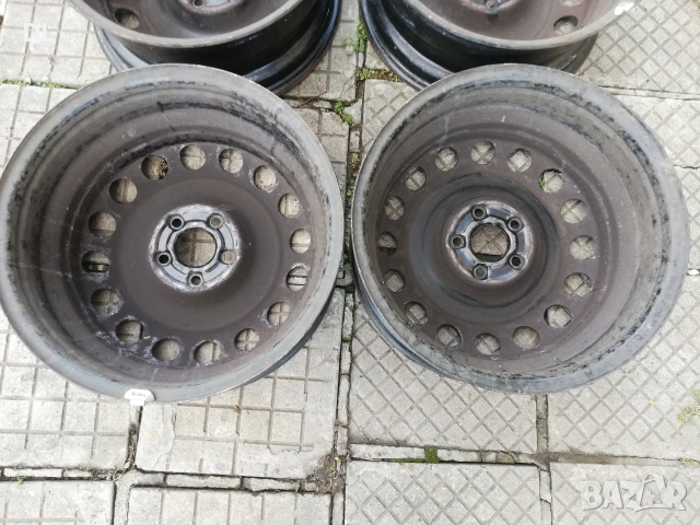 15 5х100 15 5x100 / 16 5х100 16 5x100 Алуминиеви и Железни джанти Vw ,Audi, Seat, Skoda, Subaru, снимка 8 - Гуми и джанти - 51191471
