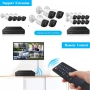 Система за видеонаблюдение 4K Ultra HD с 8 камери и 8-канален NVR с PoE и двупосочно аудио, снимка 6