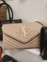 Yves Saint Laurent Дамска Чанта - Черна Или Бежова Код A1594, снимка 1