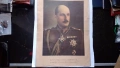 Цар Борис плакат литография рядко., снимка 1