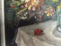 Оригинална картина на Ст Зерлиев 42х32см масло върху платно , снимка 2
