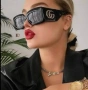 Слънчеви очила Gucci с ув защита,калъф,кутия и кърпичка на марката , снимка 7