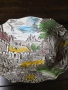 Английска ръчно декорирана чиния, снимка 2