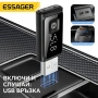 Essager Bluetooth 5.4 FM трансмитер за кола, безжичен аудио адаптер ES-BT17, Handsfree, снимка 7