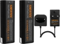 Shentec Комплект заядно с 2 батерии 3.5ah 6v за Paslode 404717, снимка 1