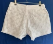 Нови,с етикет,Бели къси панталони LIU JO с апликирано лого-кристали.100% памук,р-р 28,с 50%намаление, снимка 2