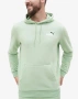 PUMA Essentials+ 2 Color Logo Hoodie мъжки суитчър зелен качулка, снимка 1