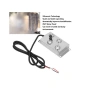 ANIMABG 4-глав ултразвуков овлажнител за мъгла, Mist Maker, 150W, снимка 5