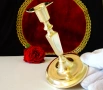 Бронзов свещник 250 гр.,Art Deco. , снимка 3