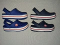 3 чифта - Crocs № 24-25 и № 34-35 -силиконови сандали, снимка 1
