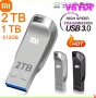 Нов USB памет преносим Xiaomi, 2 TB терабайта, 3.0, блестящо сребрист, снимка 2