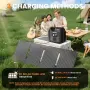 Преносима електростанция SinKeu 96Wh със соларен панел 40W и 30000mAh LiFePO4 батерия – соларен гене, снимка 3